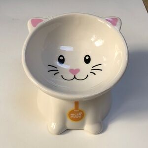 Cute Cat Face Pet Bowl